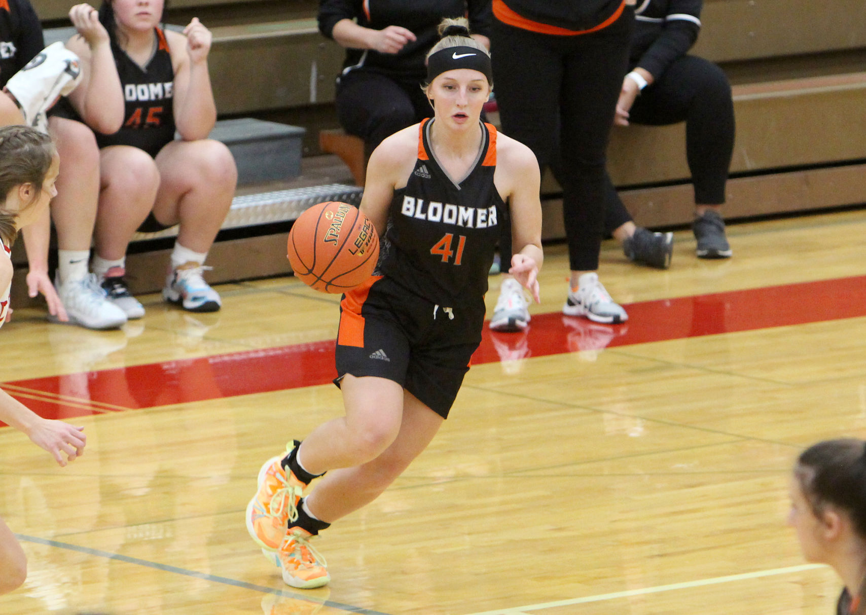 Bloomer girls basketball at Colfax 11-22-21